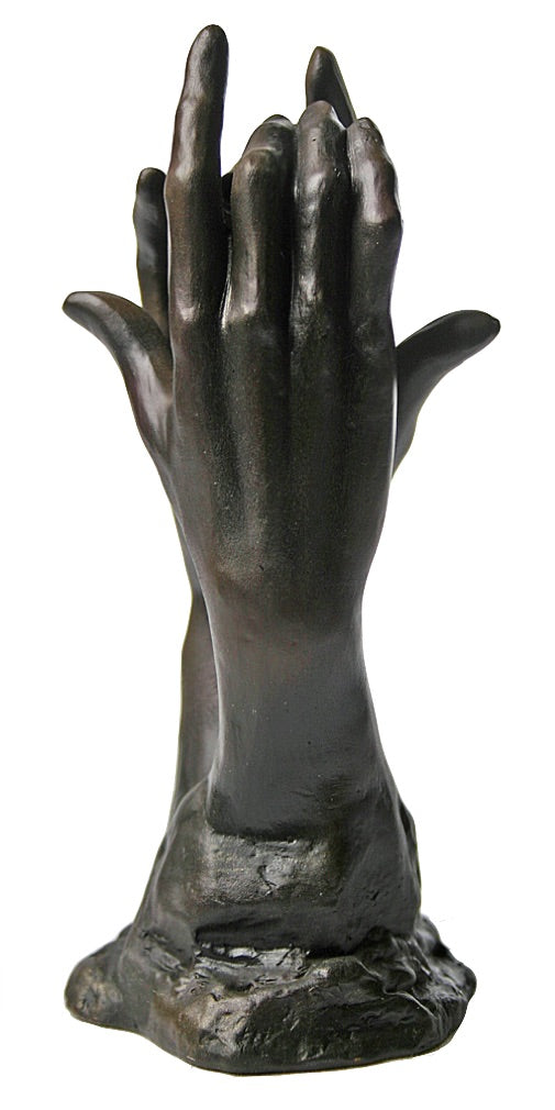 Study for The Secret Clasping Hands by Auguste Rodin Small Statue