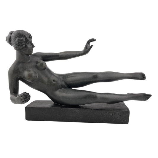 Maillot The Air L'aire Reclining Woman Statue Tabletop Small Parastone