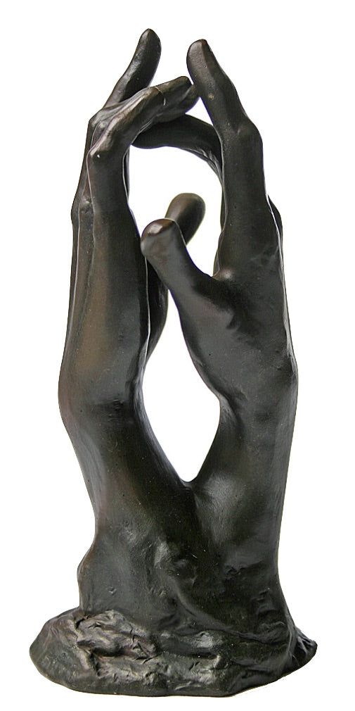 Study for The Secret Clasping Hands by Auguste Rodin Small Statue