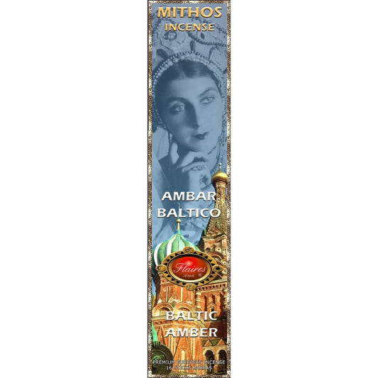 Amber of Baltic Good Wishes Come True Incense Sticks by Flaires - 3 PACK