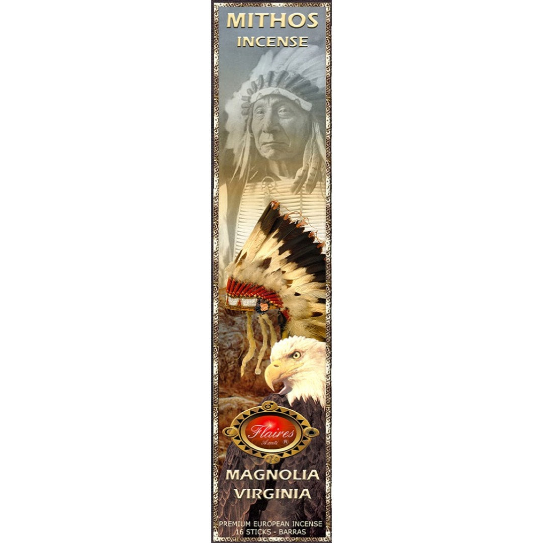 Magnolia Flowers From Virginia North American Indian Incense Sticks by Flaires - 3 PACK