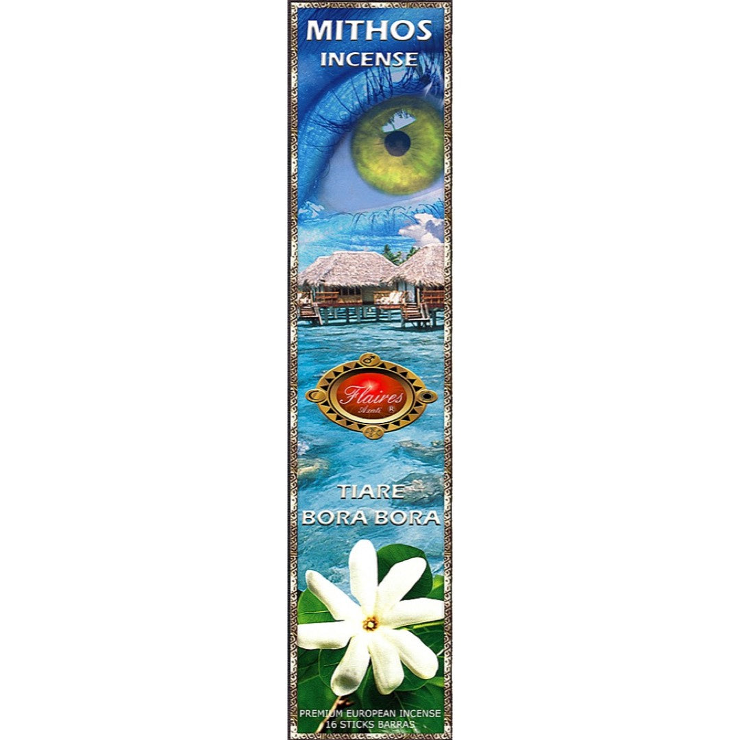 Tahiti Flower Gardenia Taitensis Tiare Blossom Incense Sticks by Flaires - 3 PACK