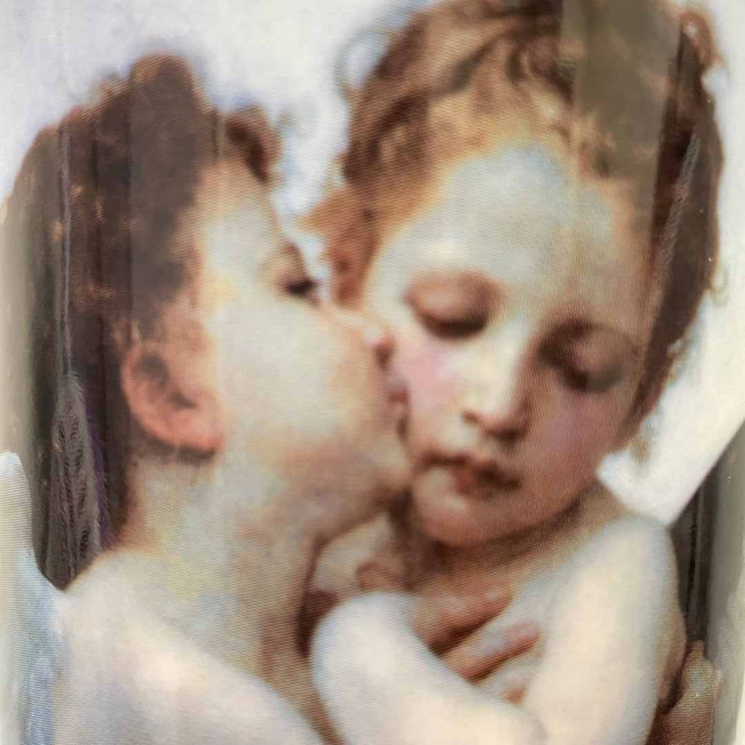 Bouguereau L'Amour et Psyche, enfants Flower Vase