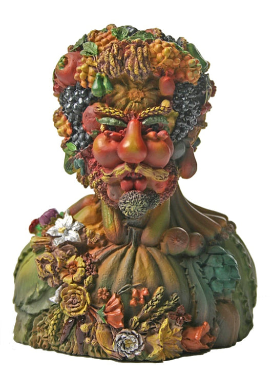 Vertumnus Portrait Made from Fruits and Vegetables Statue by Arcimboldo