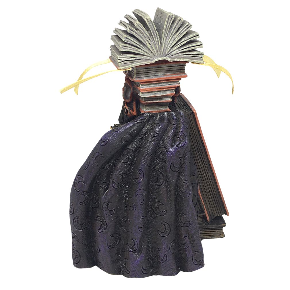 Librarian Man Made Out of Books Portrait of Wolfgang Lazius Statue by Arcimboldo 4.75H