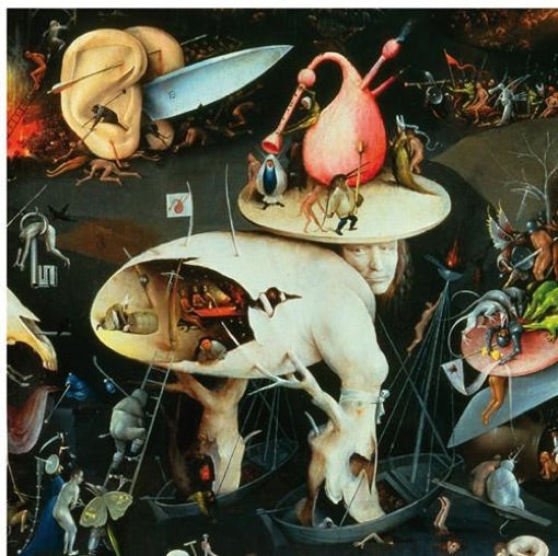 Tree Man Statue Larger By Hieronymus Bosch From Garden of Earthly Delights