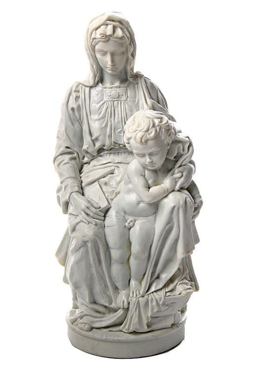 Madonna of Bruges with Baby Jesus by Michelangelo
