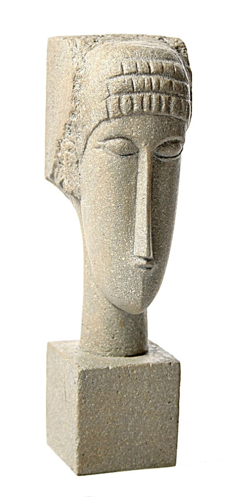 Modigliani Cubic Head Statue