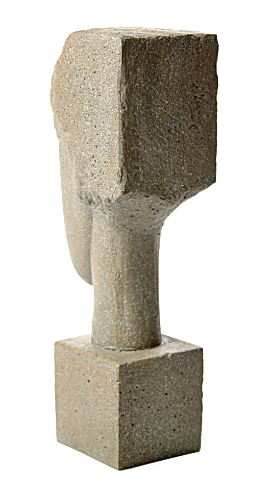 Modigliani Cubic Head Statue