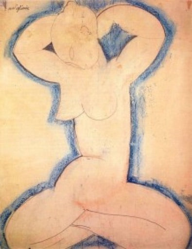 Caryatid (1913–1915) – Amedeo Modigliani Sculpture Replica – Parastone Museum Collection