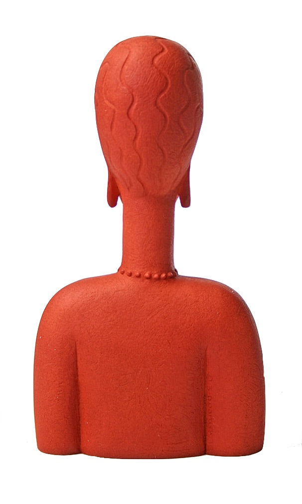 Modigliani Abstract Female Bust, Red - MO14