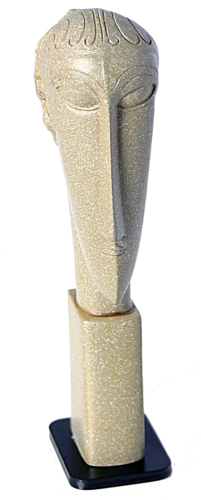 Pocket Art Modigliani Female Head Tete Statue