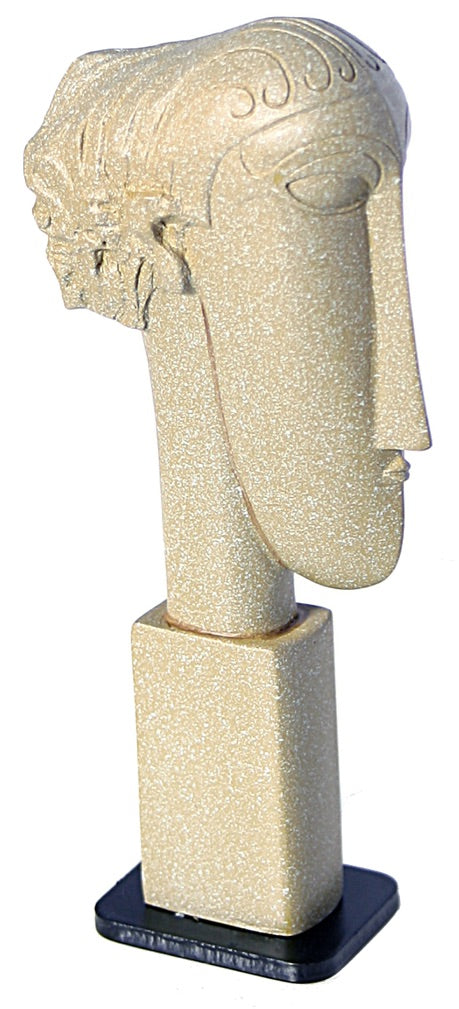 Pocket Art Modigliani Female Head Tete Statue