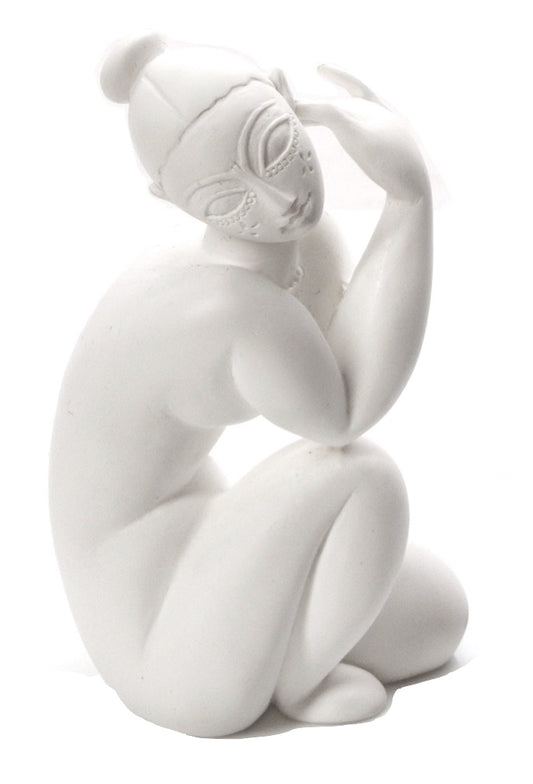 Pocket Art Modigliani Abstract Female Nude Kneeling Statue