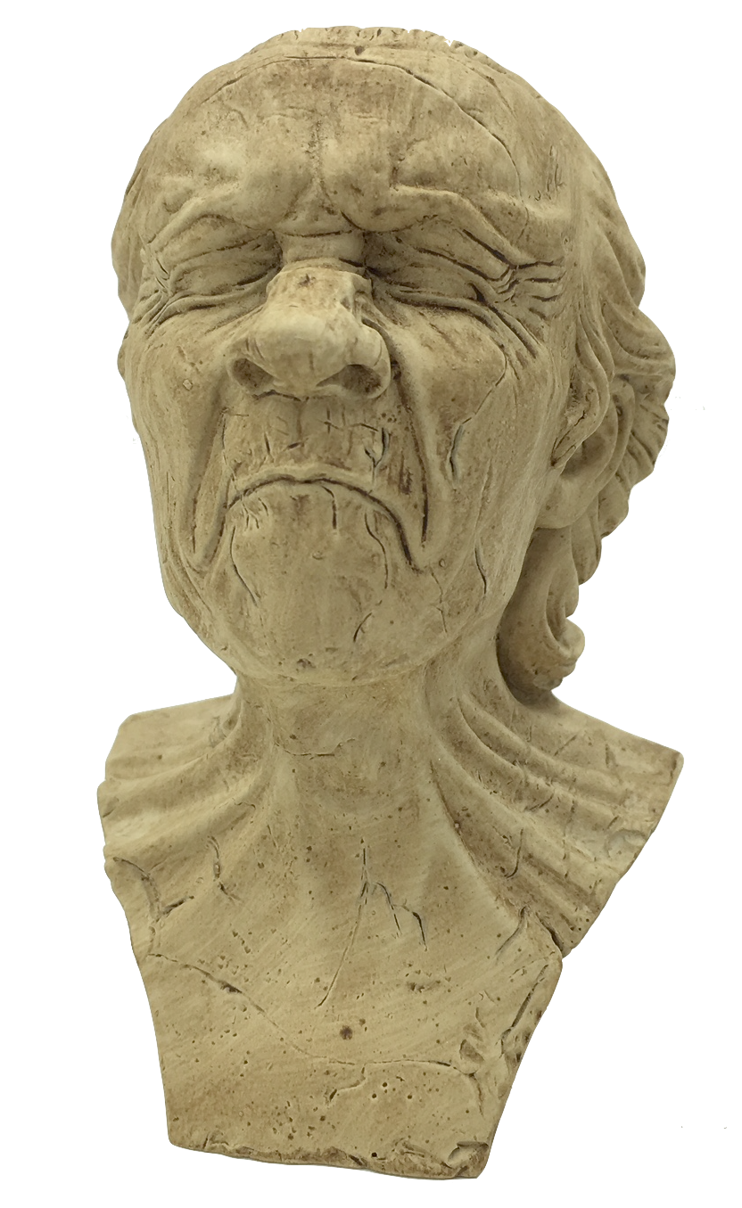 Pocket Art Vexed Man Caricature Study by Messerschmidt Miniature Statue