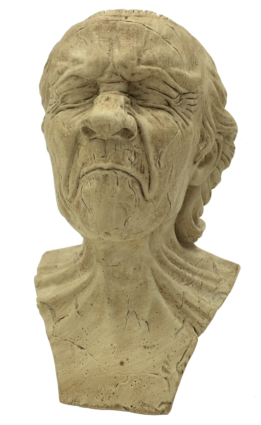Pocket Art Vexed Man Caricature Study by Messerschmidt Miniature Statue
