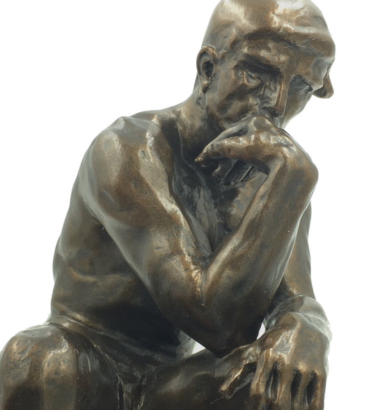 The Thinker Contemplation Statue by Rodin - Large