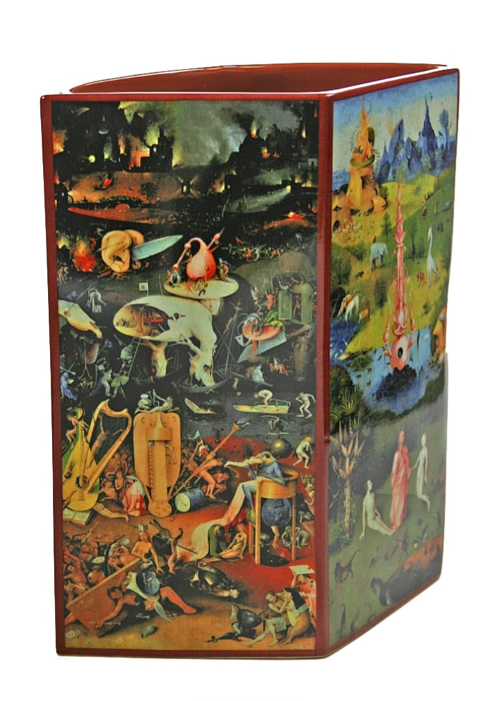 Bosch Garden of Earthly Delights Ceramic Flower Vase