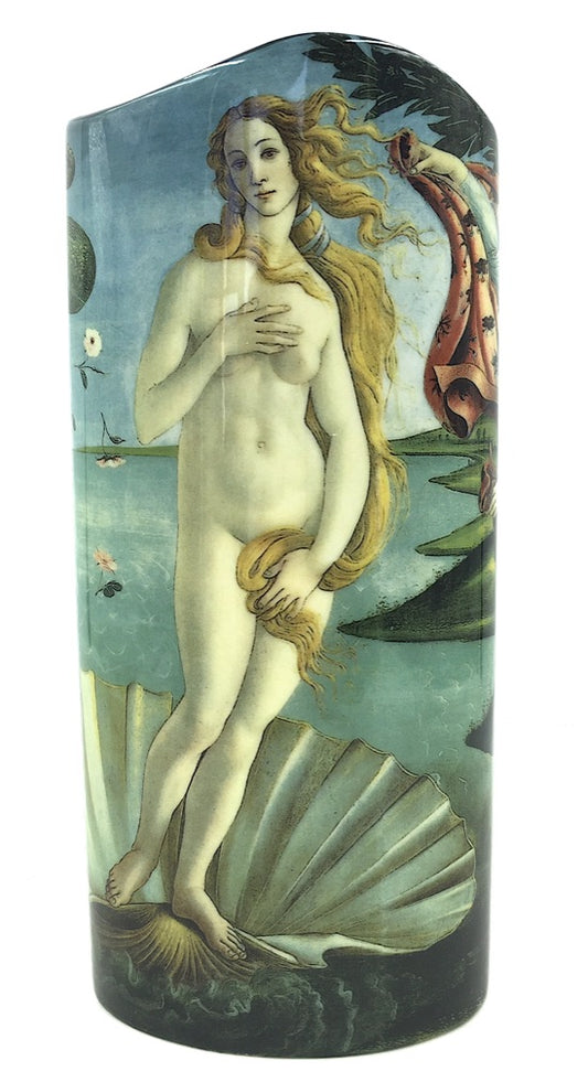 Botticelli Birth of Venus Museum Art Ceramic Flower Vase