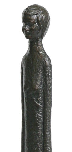 Etruscan Boy Thin Statue Elongated Ancient Italy Tuscany Art 13H