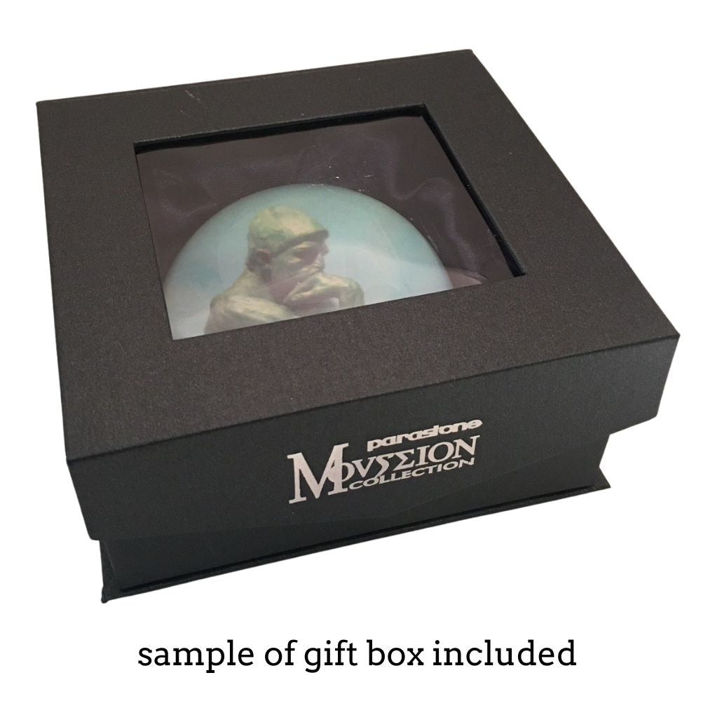 Degas Little Dancer of Fourteen Years Glass Dome Desk Museum Paperweight 3W