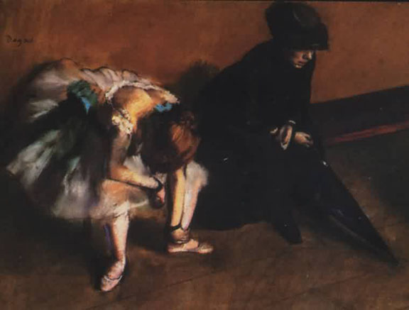 Dancer Ballet Woman Waiting L'attente Statue by Degas