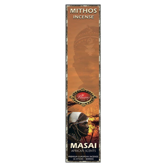 African Serengeti Scent of Masai Tribe Sweet Floral Incense Sticks by Flaires - 3 PACK