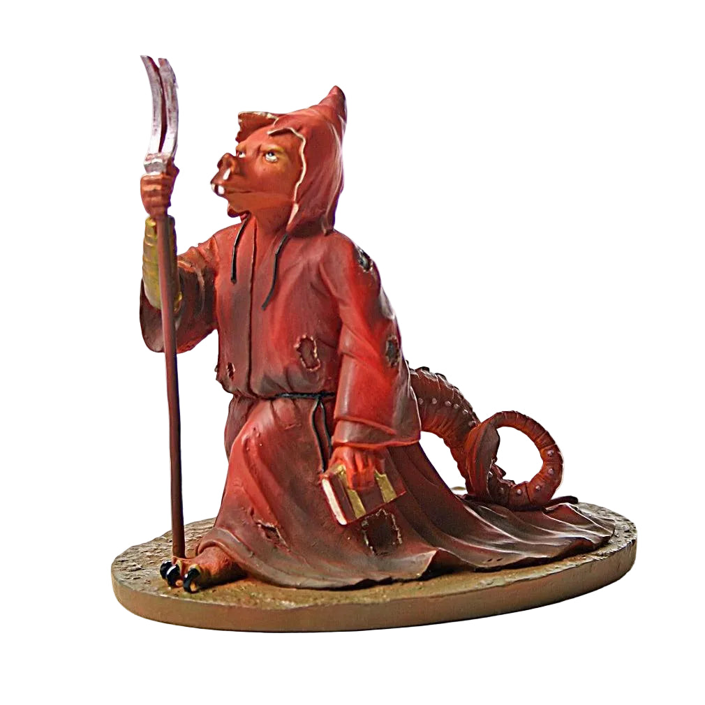 Hooded Figure of Darkness Figurine by Grunewald | Isenheim Altarpiece