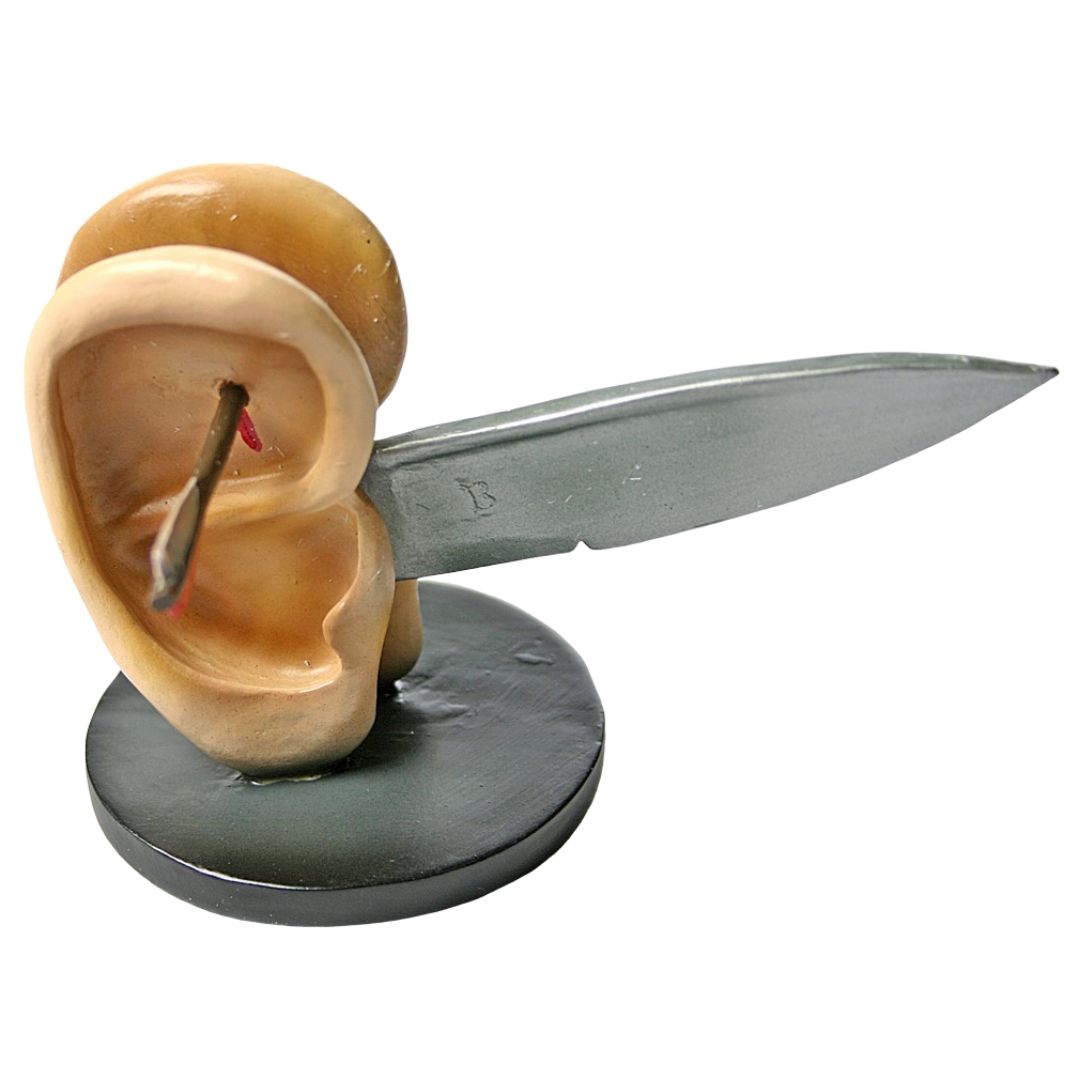 Ears With Knife Statue by Hieronymus Bosch from Garden of Earthly Delights
