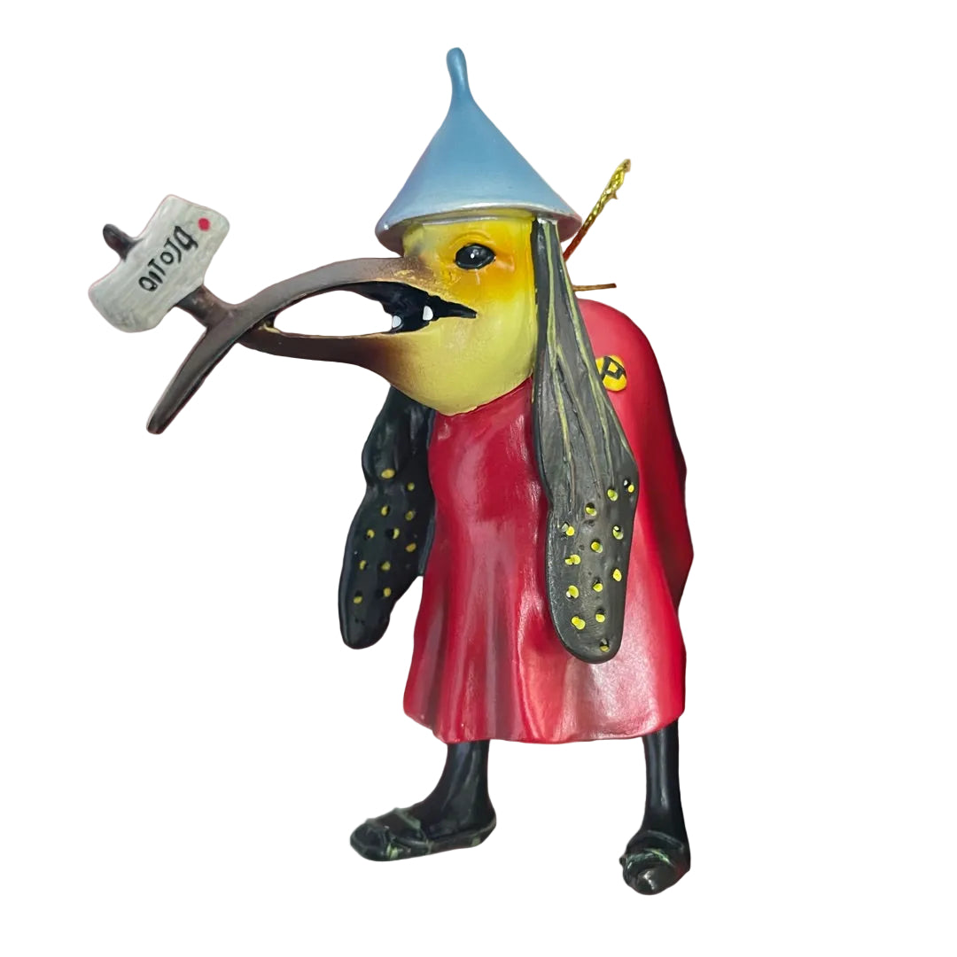 Bird with Letter Ornament, Hieronymus Bosch