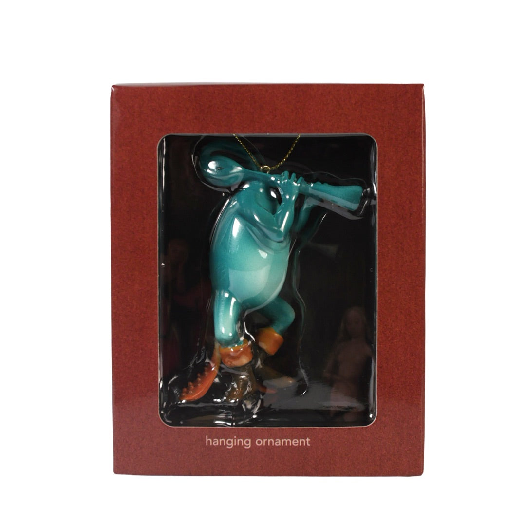 Blue Flute Player Ornament, Hieronymus Bosch