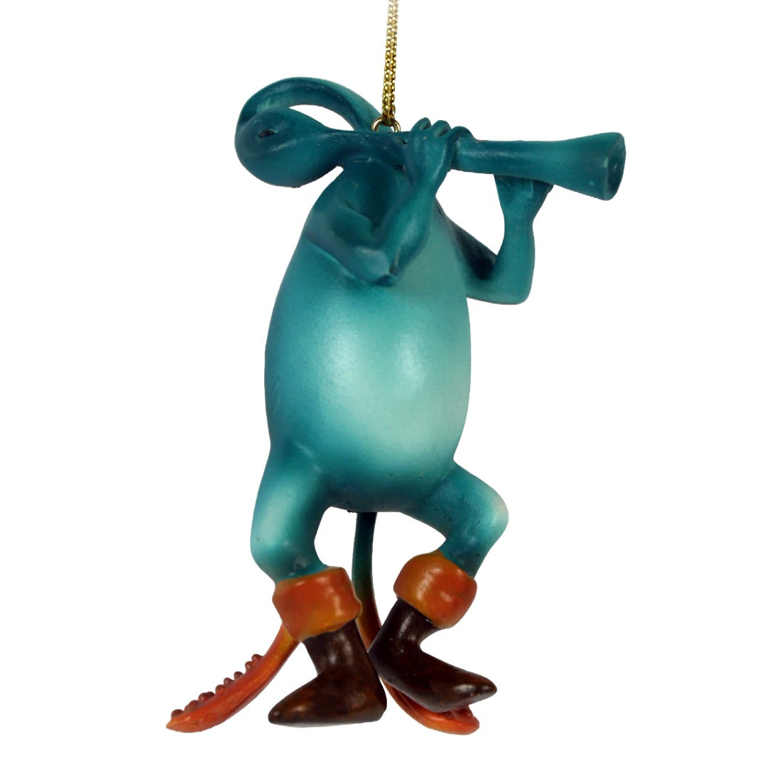 Blue Flute Player Ornament, Hieronymus Bosch