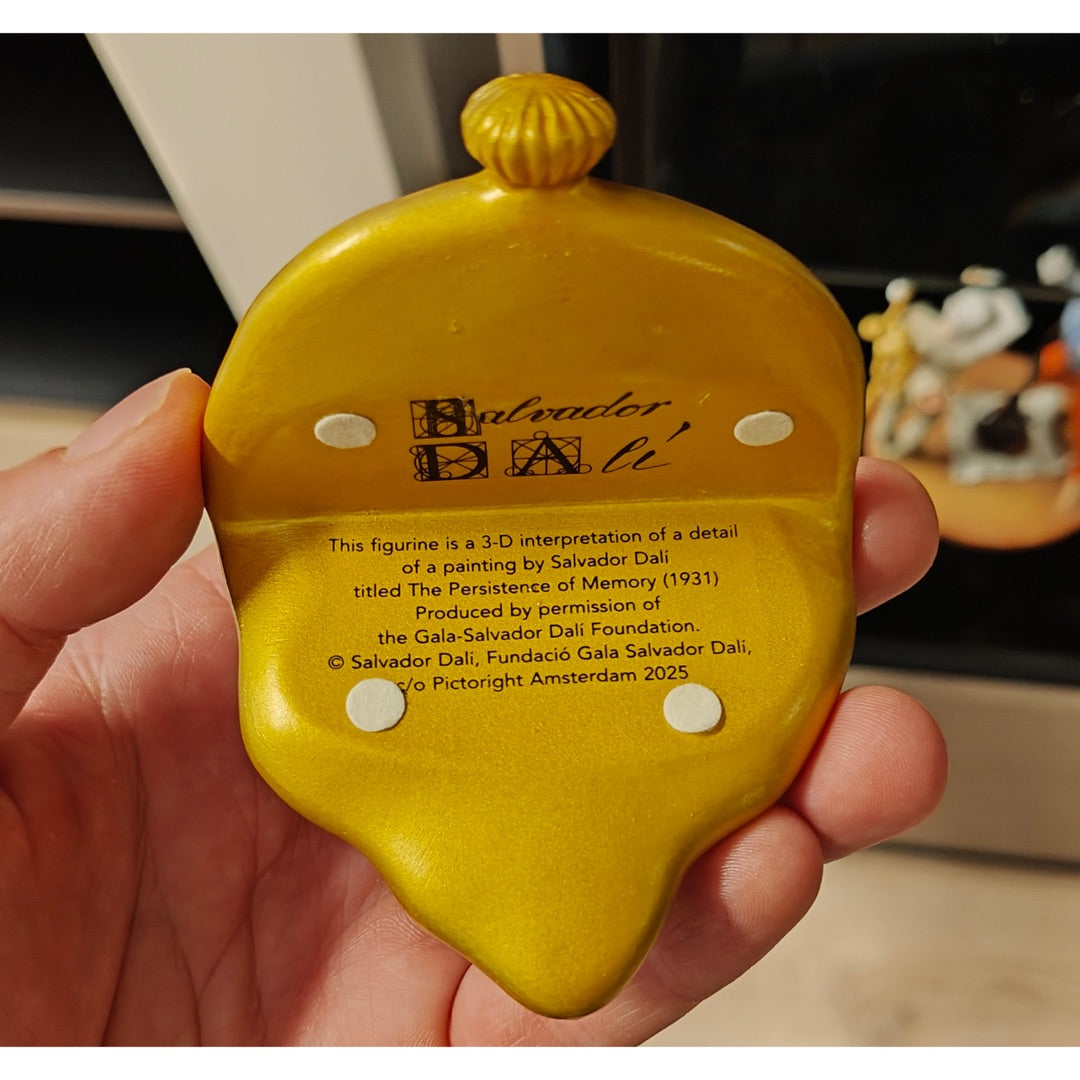 Salvador Dalí, Melting Clock Persistence of Memory Figurine, Parastone SD15
