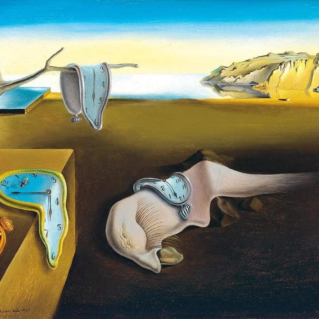 Dali Persistence of Memory painting