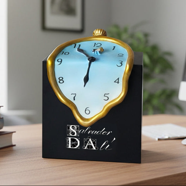 DalimentormenuetseスタンドSDA4.5DALI+おまけ Salvador Dalí, Melting Clock Persistence of Memory Figurine with