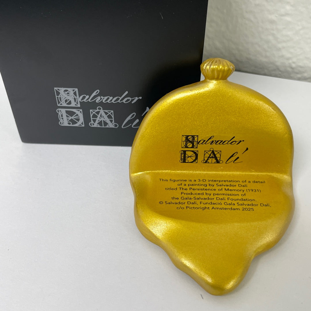 Dali Clock Figurine shows licensed by Gala-Salvador-Dali  Foundation by Parastone