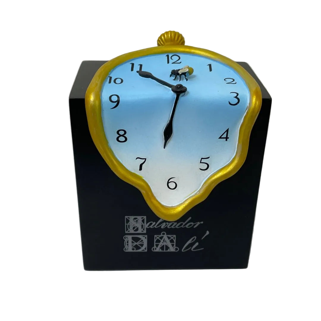Salvador Dalí, Melting Clock Persistence of Memory Figurine with