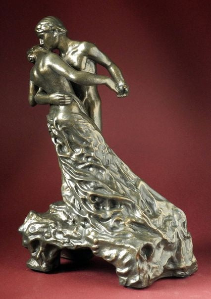 Waltz Man Woman Dancing by Camile Claudel, Large