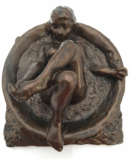 Degas Woman in Le Tub Statue