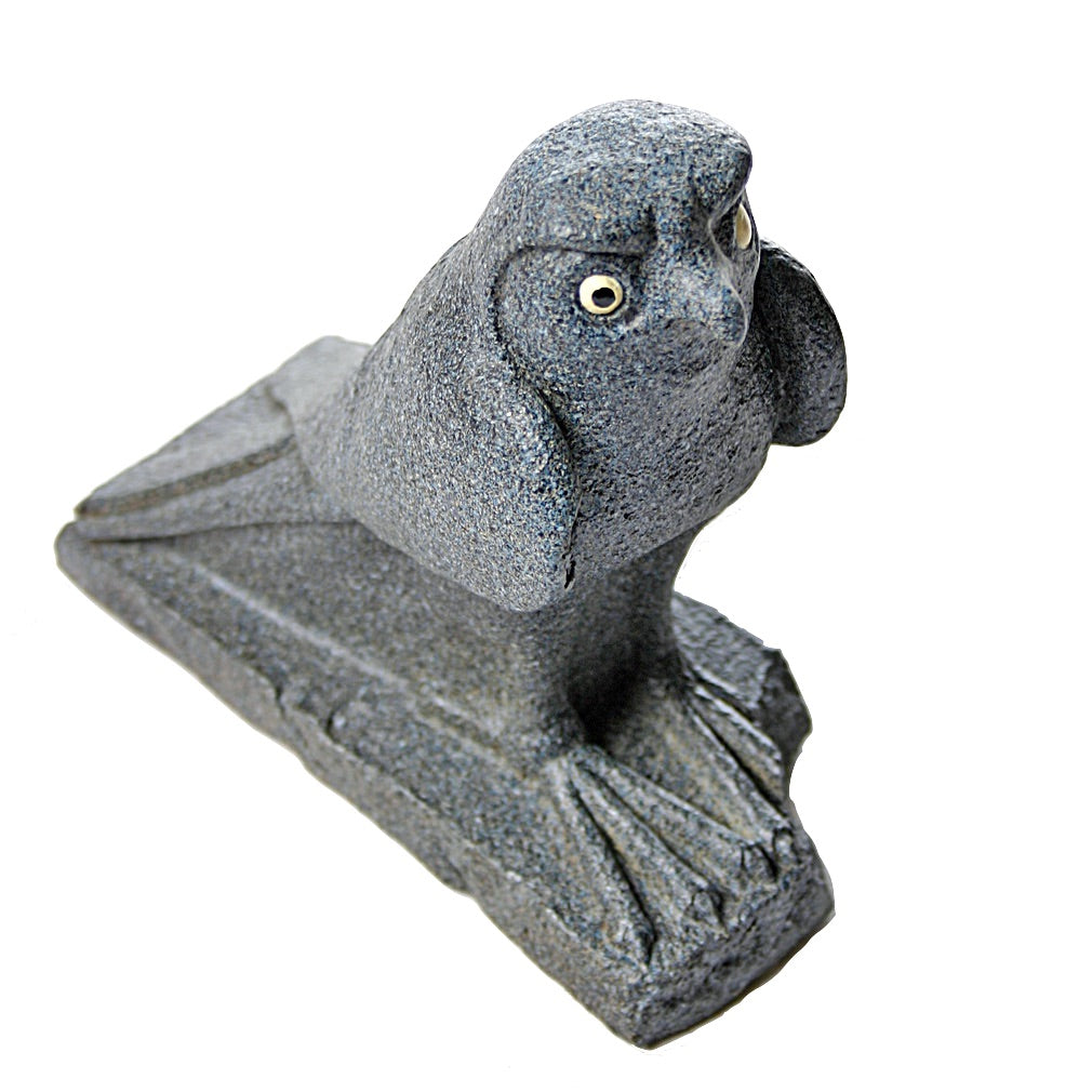 Egyptian Falcon Bird Statue with One Eye Drawn