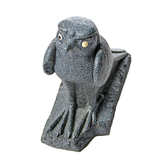 Egyptian Falcon Bird Statue with One Eye Drawn