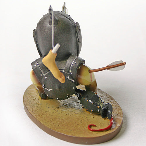 Helmeted Bird Monster Statue by Hieronymus Bosch from Garden of Earthly Delights