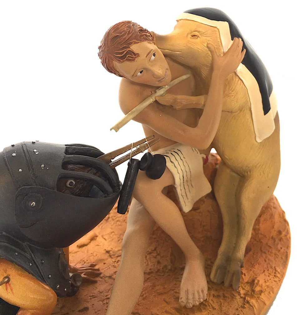 Helmeted Bird Larger Monster by Hieronymus Bosch from Garden of Earthly Delights