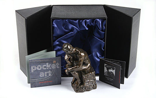 Pocket Art Rodin The Thinker Collectible Miniature Museum Figurine