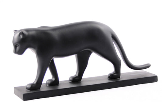 Pompon Black Panther Walking Statue