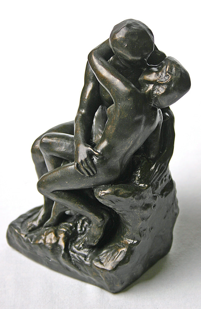 The Kiss by Rodin Bronze - Small
