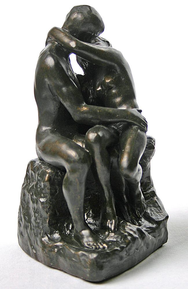 The Kiss by Rodin Bronze - Small