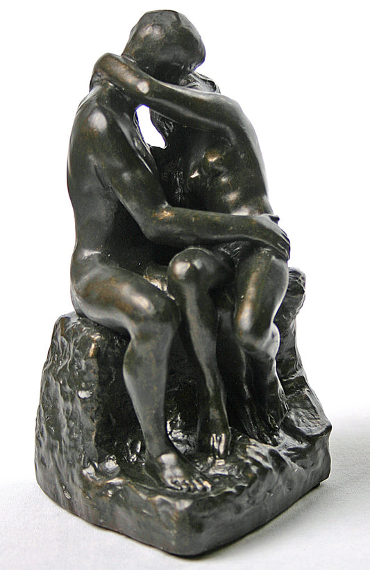 The Kiss by Rodin Bronze - Small