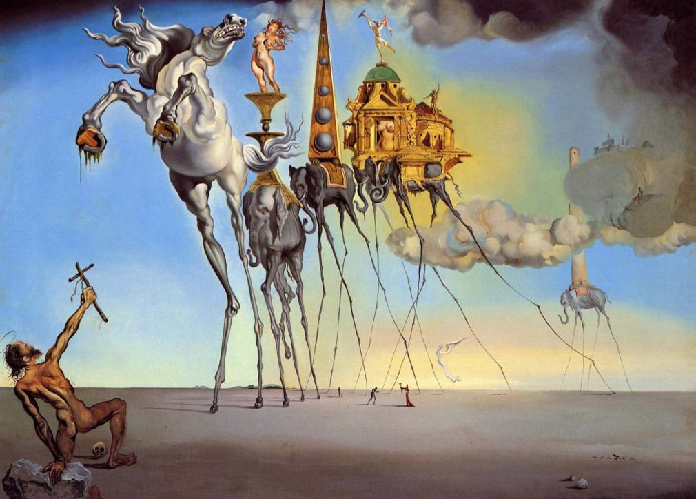 Elephant From the Temptation of Saint Anthony By Dali SD04 Parastone