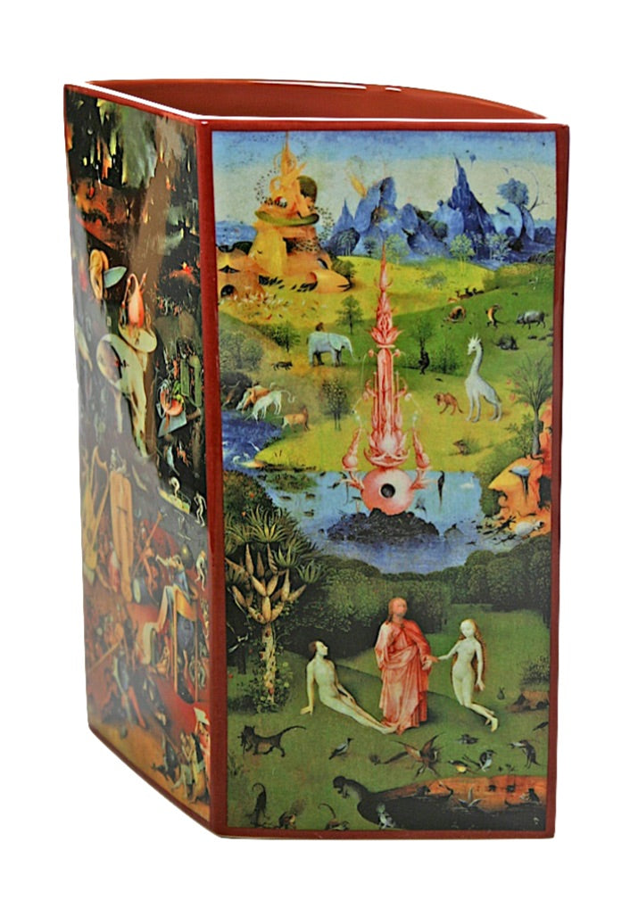Bosch Garden of Earthly Delights Ceramic Flower Vase